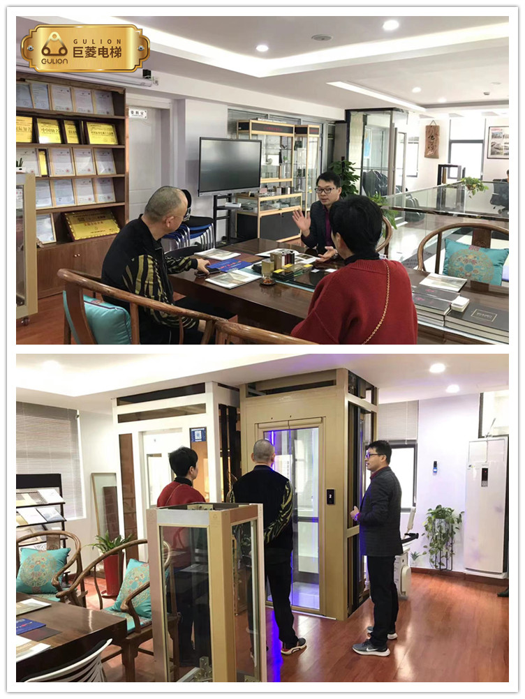 上海巨菱電梯家用電梯價格