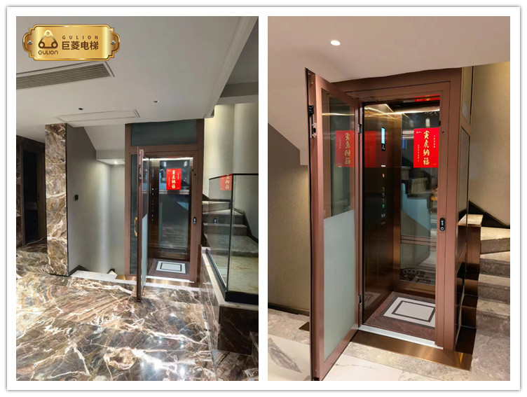 上海巨菱電梯家用電梯價格